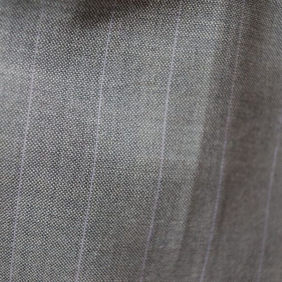 Talbots Gray Pine Stripe Women's Trousers 12 Petite - Picture 9 of 12